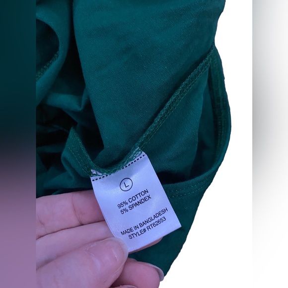 Green Long Sleeve Bodysuit - Picture 4 of 5